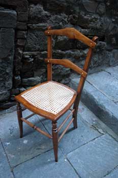 antiquariato: Sedia in legno 