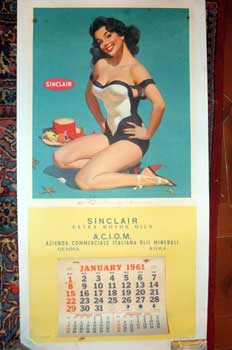 antiquariato: Calendario Sinclair