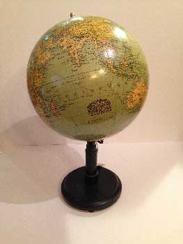 Columbus globe, with black base
