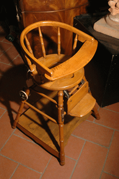 Child's german chair, end of XIX century